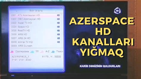 Azerspace kanal listesi